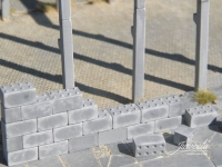 Juweela 21631 - N - Ziegel mit Noppen (50 Stück)